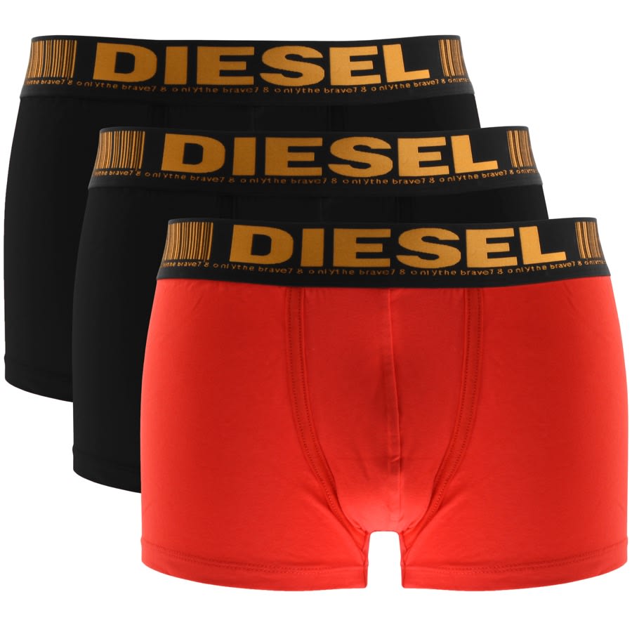 Alternative Image for ProductDiesel Underwear Damien 3 Pack Trunks Black1